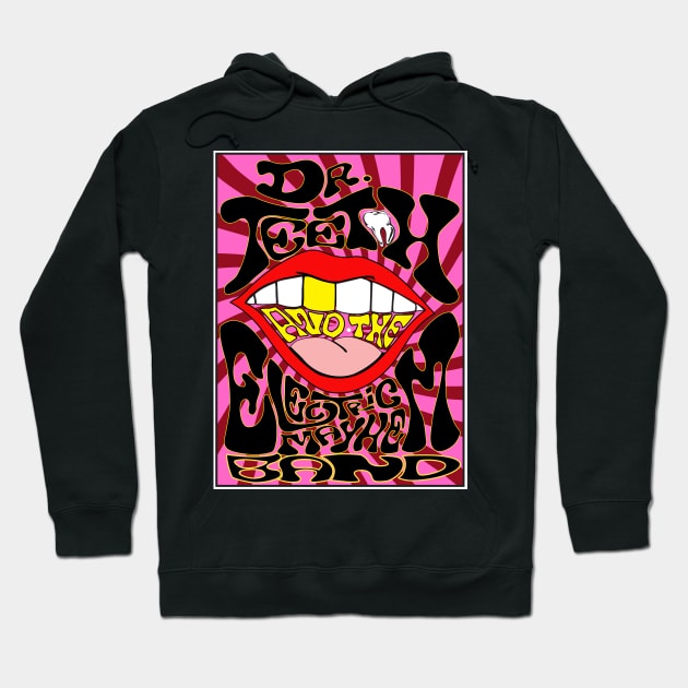 Dr. Teeth and the Electric Mayhem Band Hoodie by G. Patrick Colvin